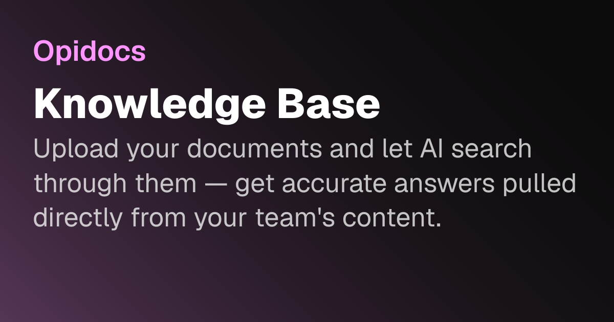 Knowledge Base