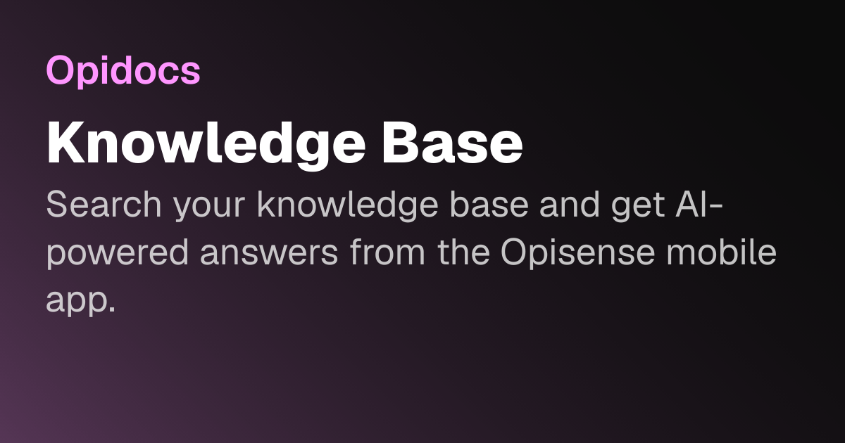 Knowledge Base